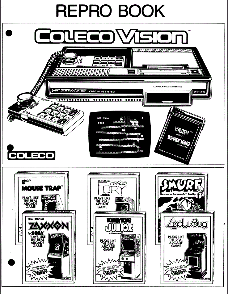 Colecovision Repro Book
